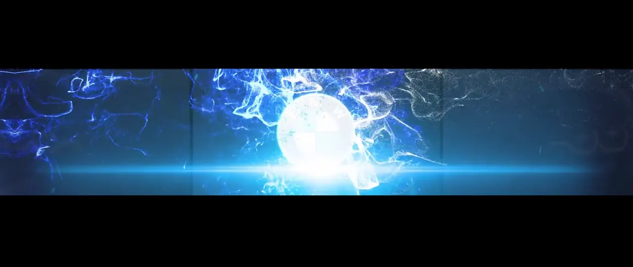BMW 5 Event central energy sphere and graphic VFX