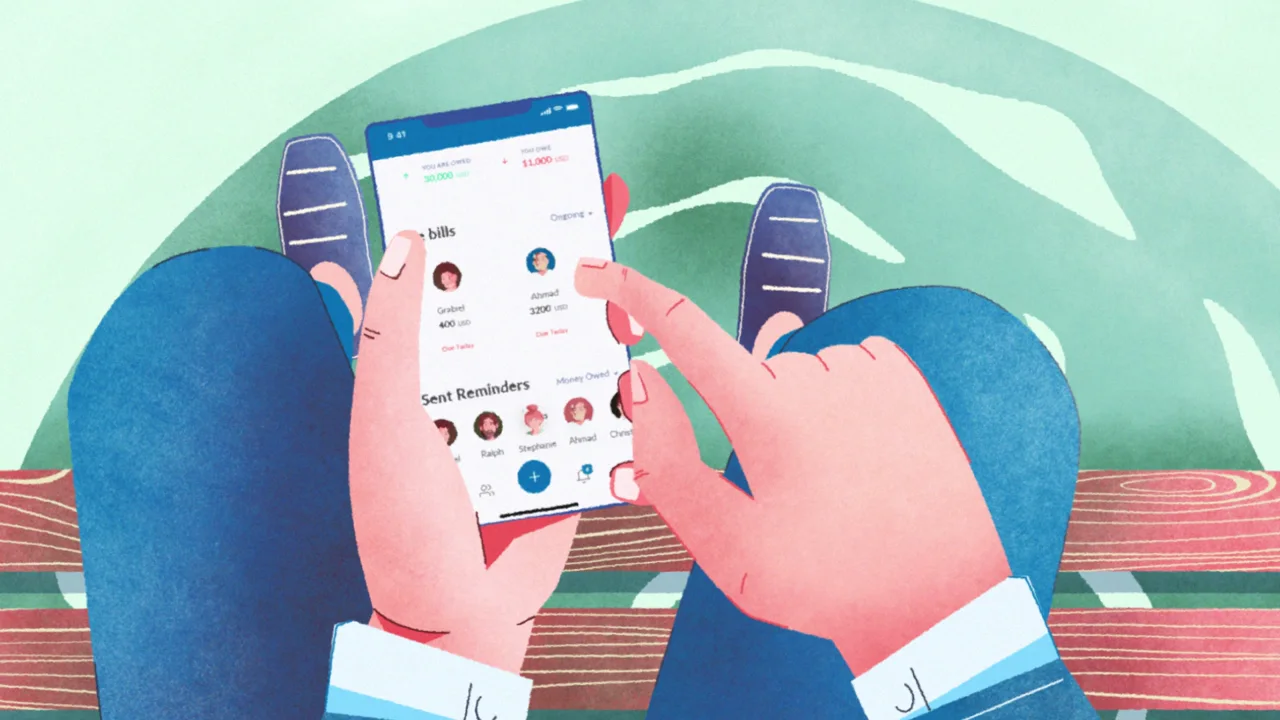 Matensa finance app interface