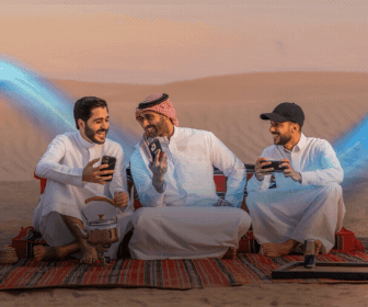 Animated Red Bull MOBILE programmatic campaign scene