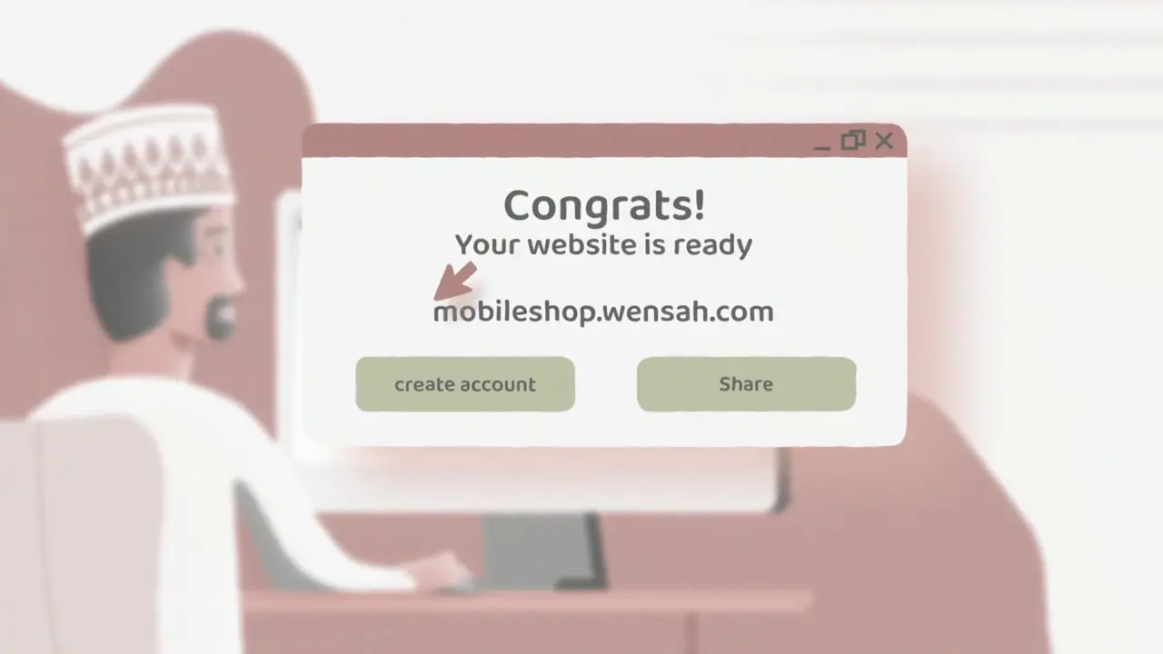 Wensah online customer network